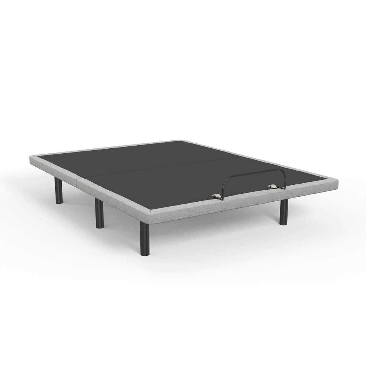 Ergo-Pedic Solutions III Massage Adjustable Base with modern design and adjustable legs for ultimate comfort.