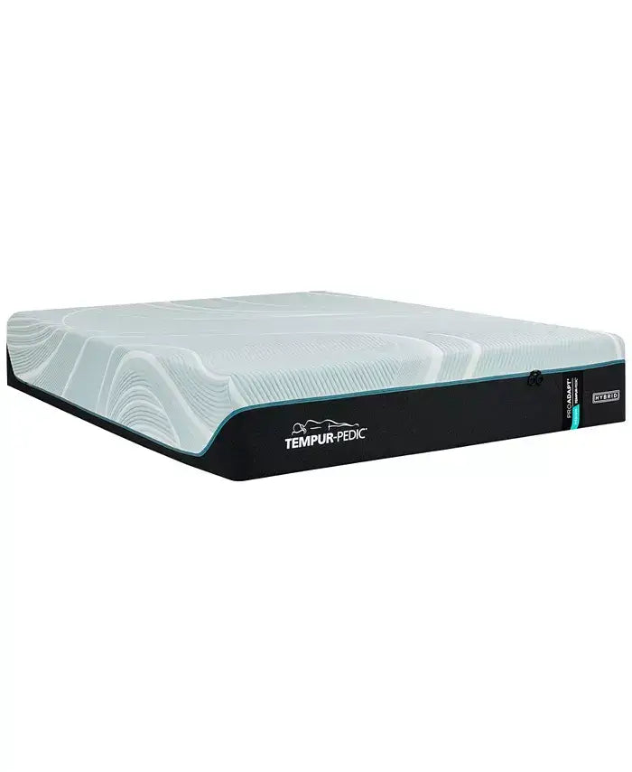 Tempur-Pedic TEMPUR-LuxeAdapt 13" Medium Hybrid Mattress with unique TEMPUR-Material surface design for optimal comfort and support.