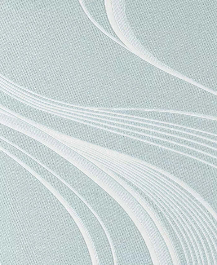 Abstract design featuring soft, flowing lines on a light green background, creating a tranquil and modern aesthetic.