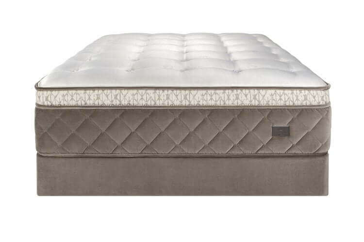 Chattam & Wells Buckingham Medium Luxury Euro Top 18" Mattress with plush quilted surface and elegant design.