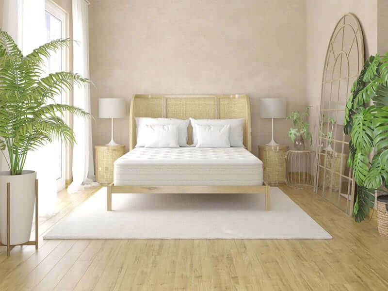Diamond Lois Medium Natural Latex Hybrid 14" Mattress