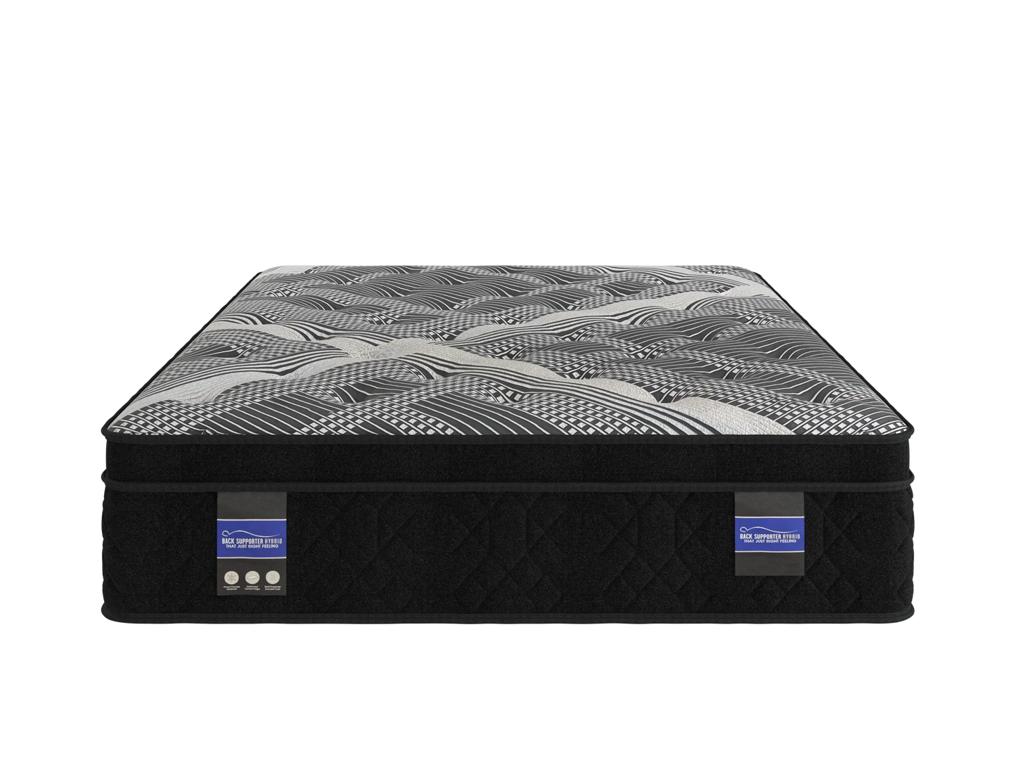 Spring Air Back Supporter Francesca Plush Hybrid Euro Top 13.5" Mattress