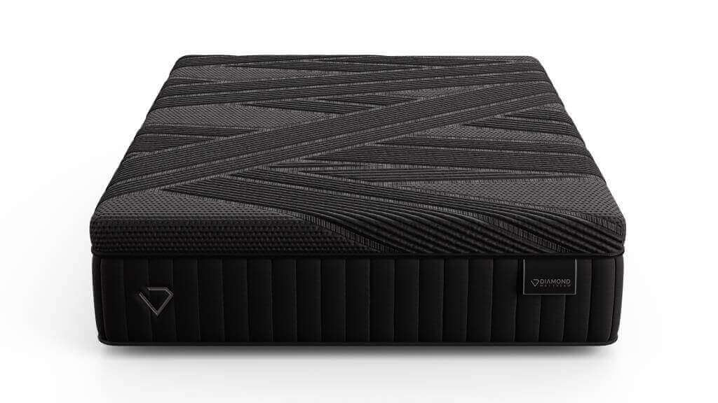 Diamond Black Diamond Collection Snowbird Firm Hybrid Cool Titanium Memory Foam 15" Mattress