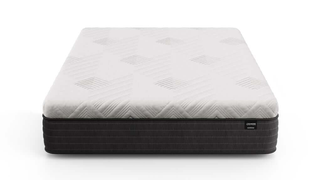 Diamond Dreamstage 2.0 Collection Glory Plush Cool Gel Swirl Memory Foam 12" Mattress