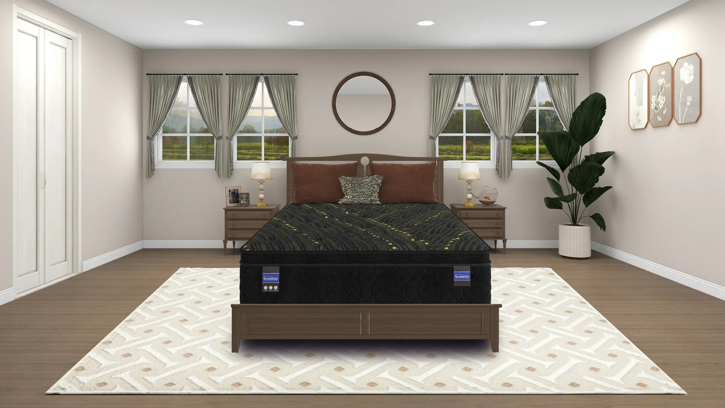Spring Air Back Supporter Hybrid Kaylee Medium 15.5" Mattress