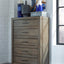Modern Loft Collection Graystone Chest.