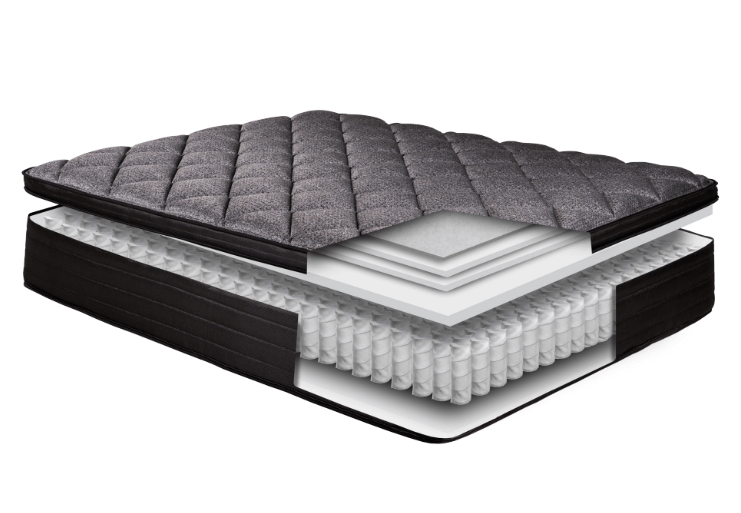 Spring Air Value Collection Erin Medium Euro Top 12" Mattress
