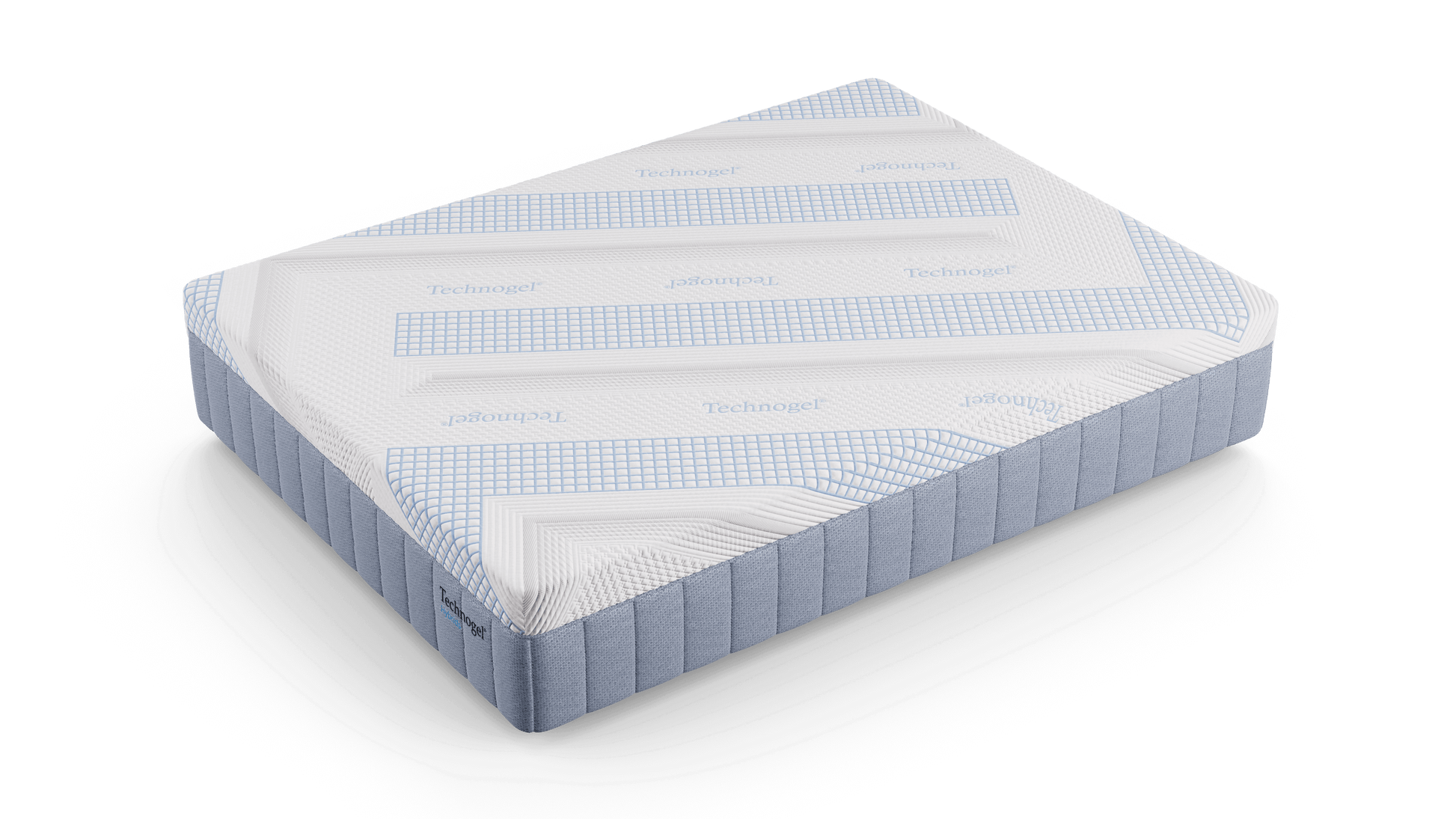 Diamond Technogel® Melodia 14" medium firm hybrid mattress with contour-adapting technology for enhanced sleep.