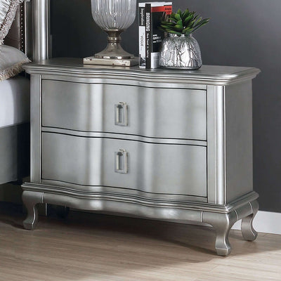 Aalok Night Stand In Silver