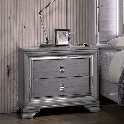 Alanis Night Stand In Light Gray