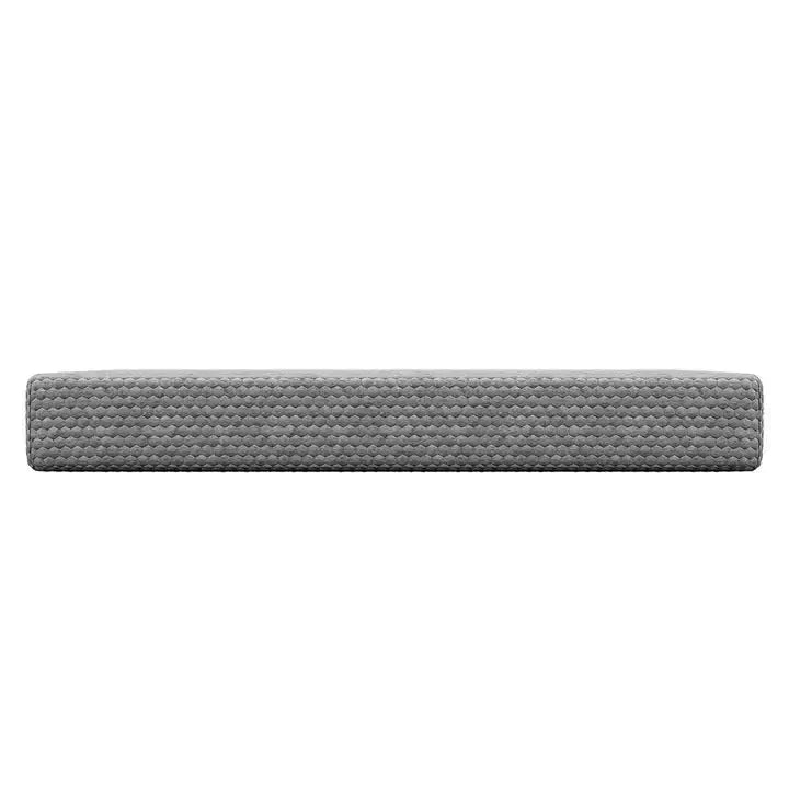 Diamond Align Medium Gel Memory Foam 10" Mattress in gray, showcasing its sleek and modern design for optimal comfort.