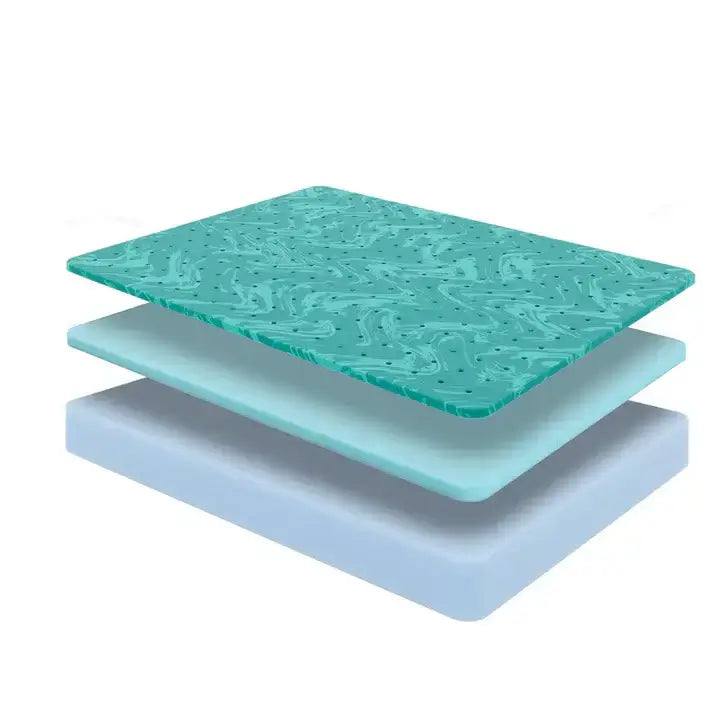 Diamond Align Medium Gel Memory Foam Mattress layers showcasing innovative comfort and support design.