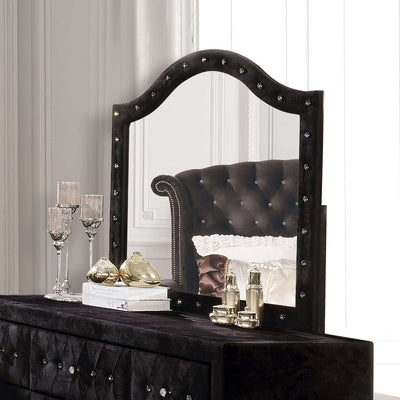 Alzire Mirror In Black