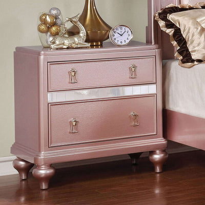 Ariston Night Stand In Rose Gold