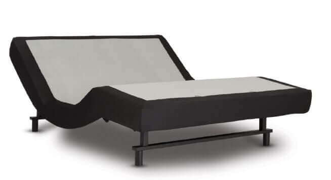 Southerland InMotion G94 Adjustable Bed Base in a modern black frame, showcasing customizable sleep positions for optimal comfort.