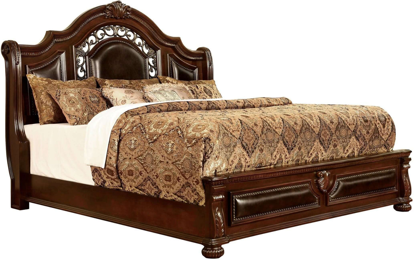 Flandreau Brown Panel Bedroom Set