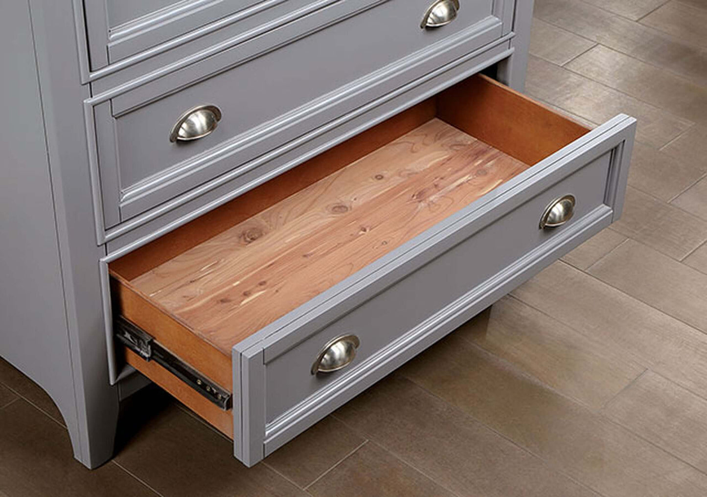 Castlile Chest In Gray