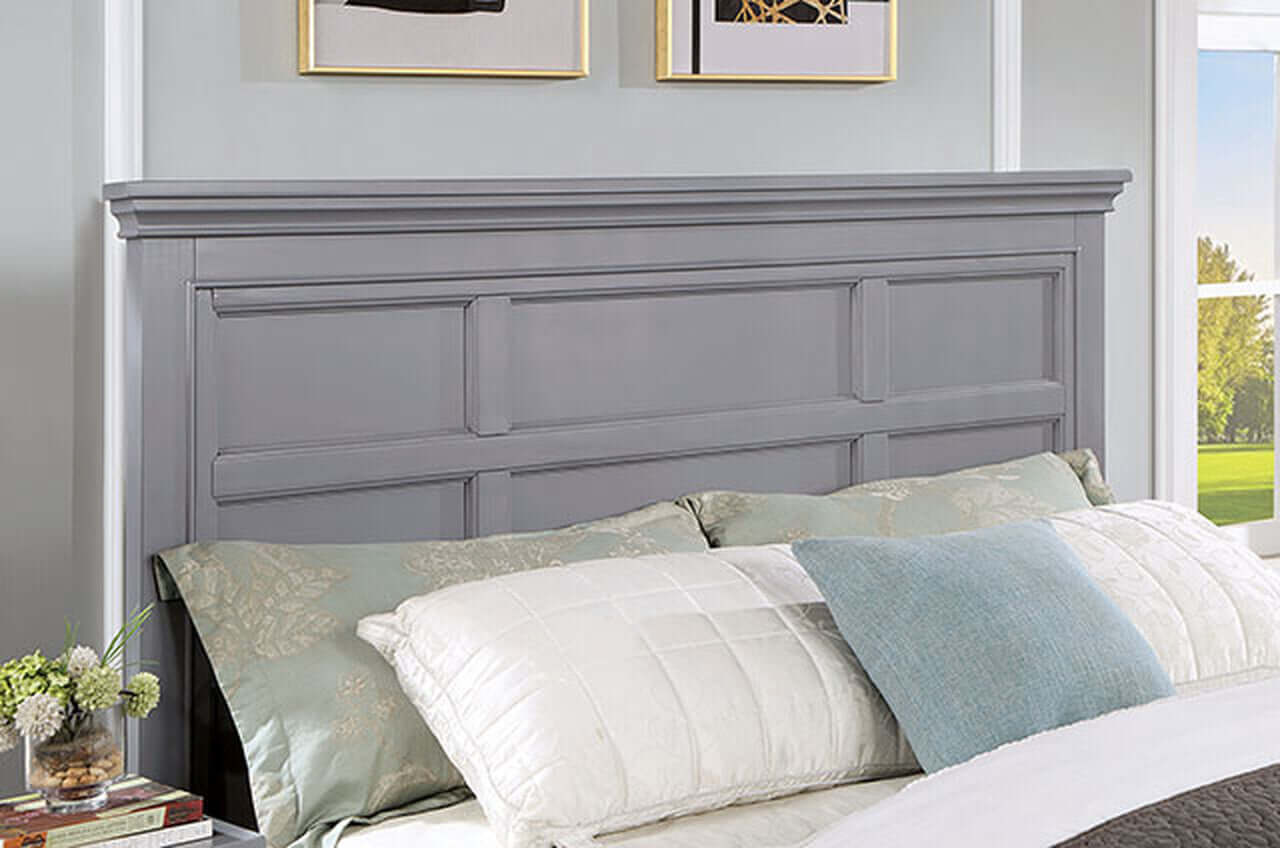 Castlile Twin Bed In Gray