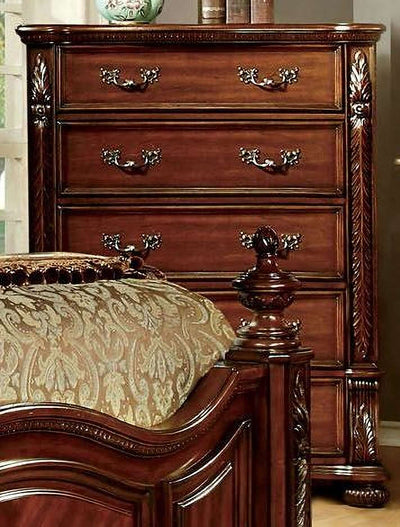 Flandreau Brown Panel Bedroom Set