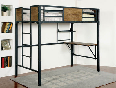Clapton Twin Bed With Workstation