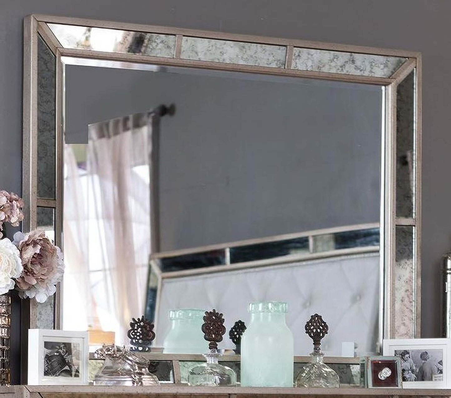 Loraine Silver Mirror