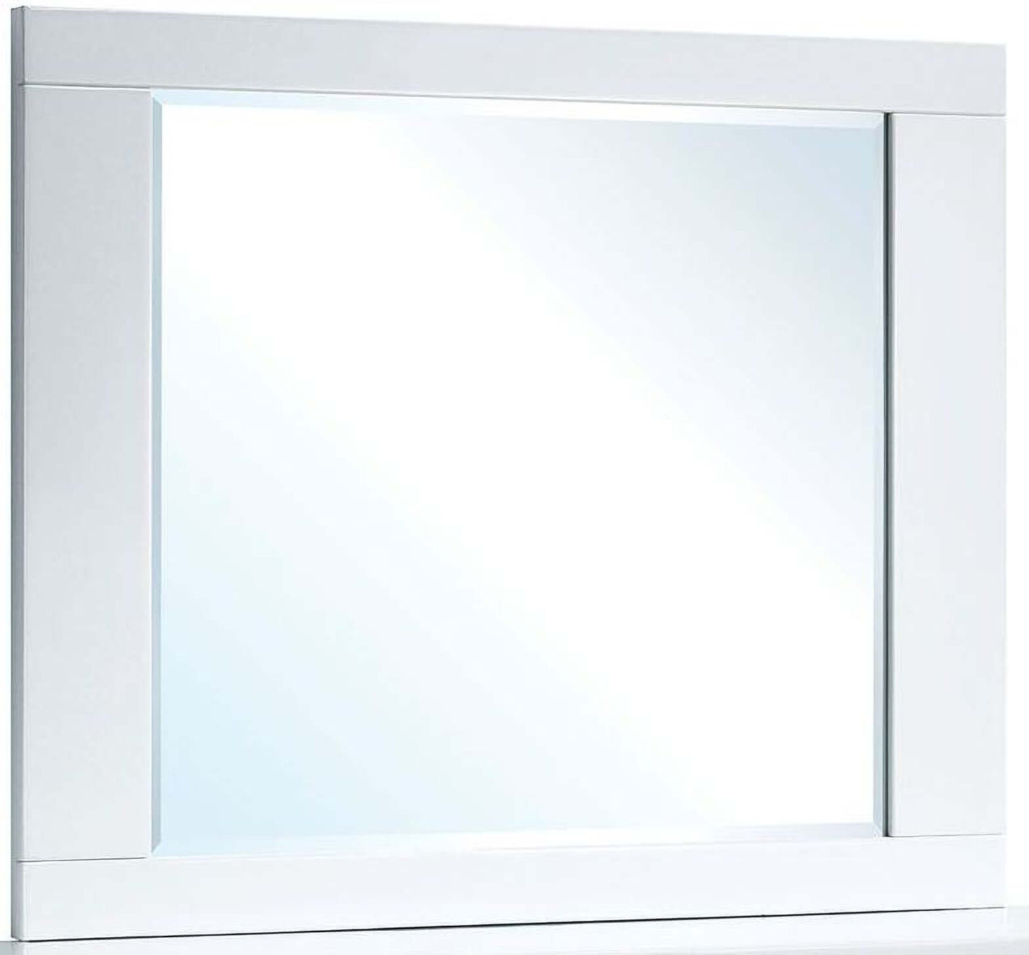 Clementine Smooth White Mirror
