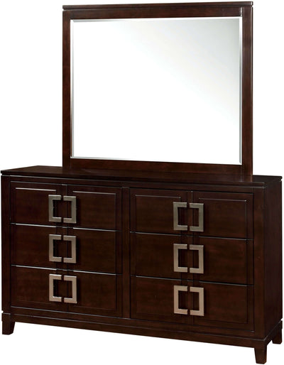 Balfour Brown Cherry Mirror