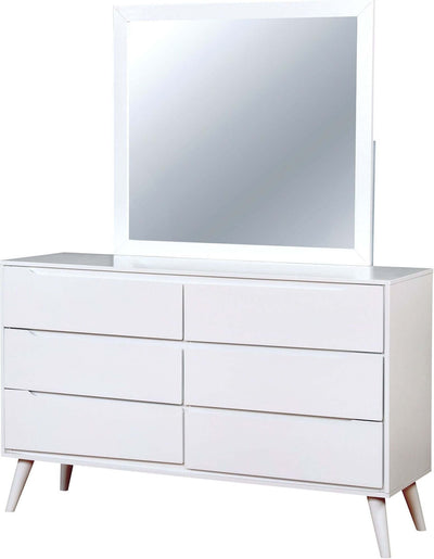 Lennart II White Mirror