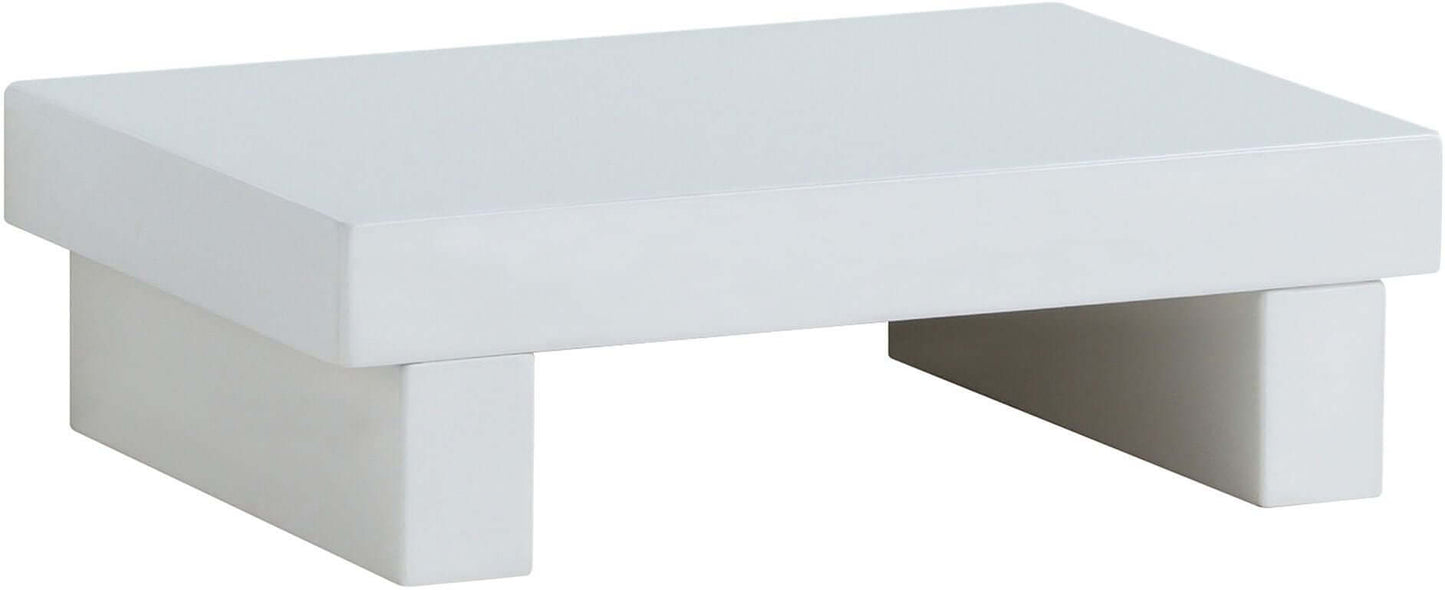 Christie High Gloss White Nightstand