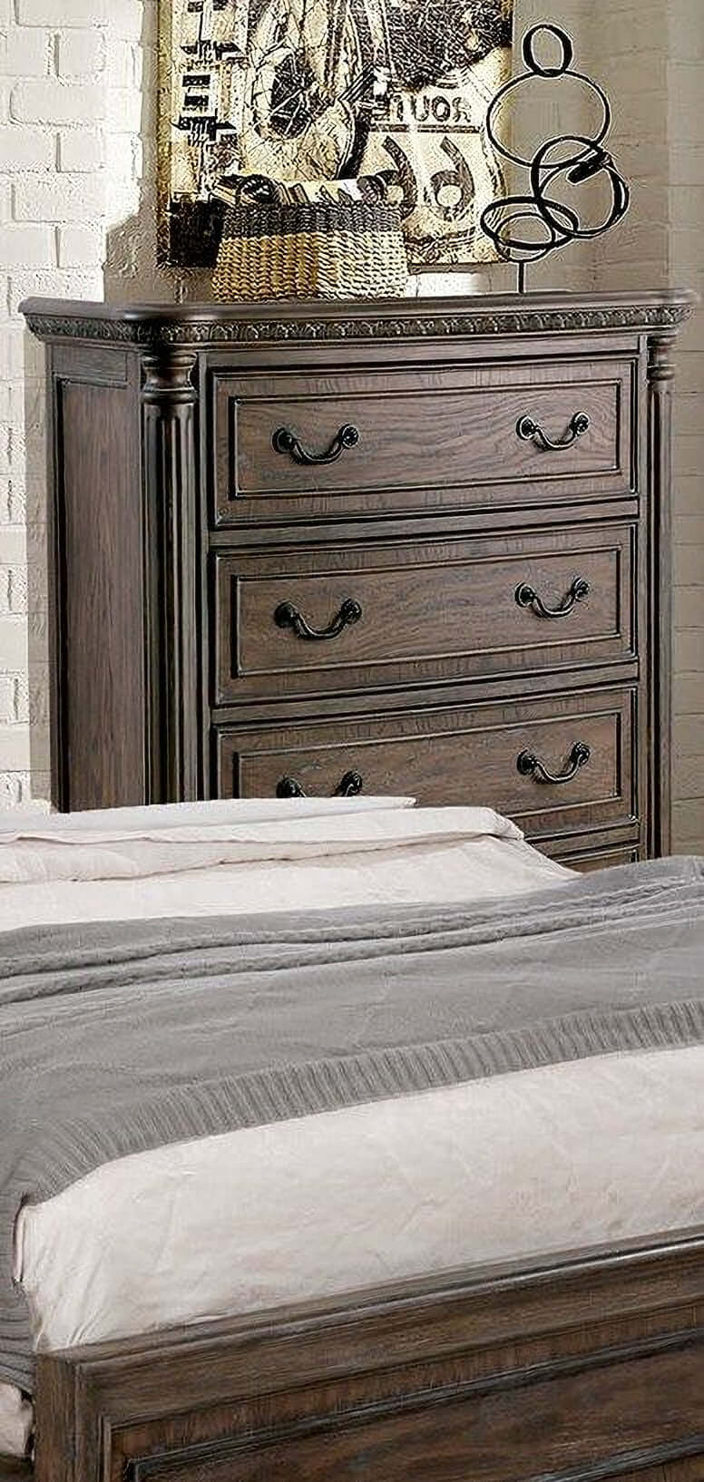 Persephone Rustic Natural Tone Chest