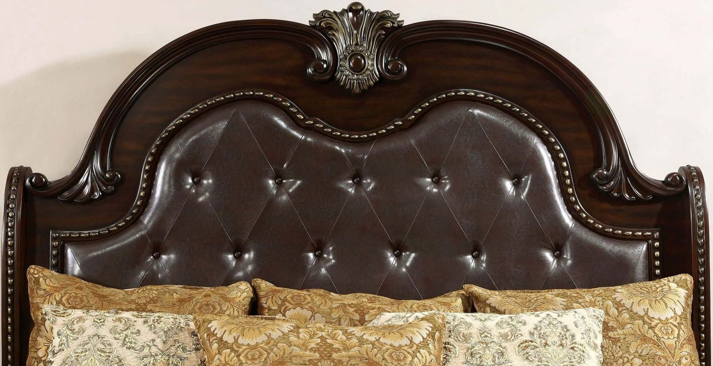 Fromberg Browns King Sleigh Bed