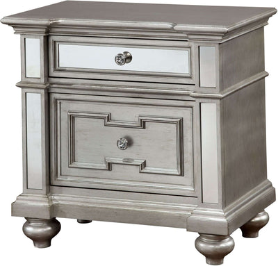 Salamanca Silver Nightstand