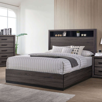 Conwy Gray Panel Bedroom Set