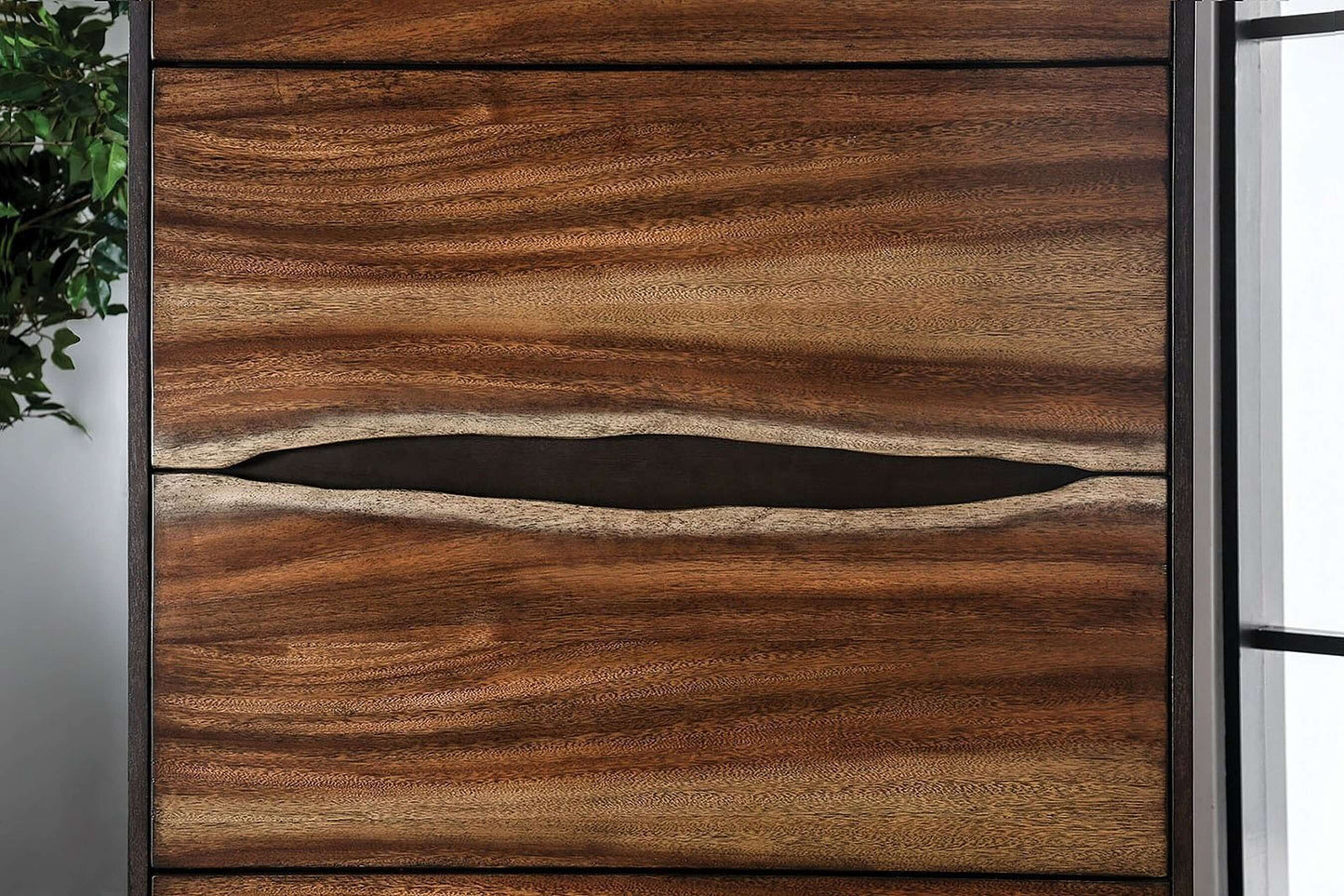 Fulton Dark Oak and Dark Walnut Chest