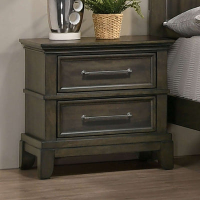 Houston Night Stand In Gray