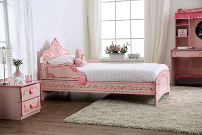 Julianna Dark And Light Pink Youth Panel Bedroom Set