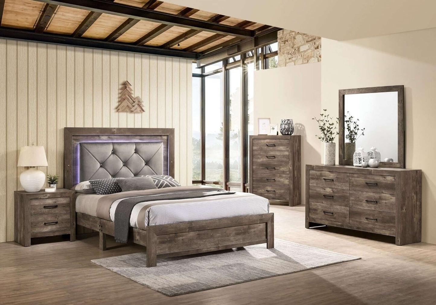 Larissa Mirror In Natural Tone