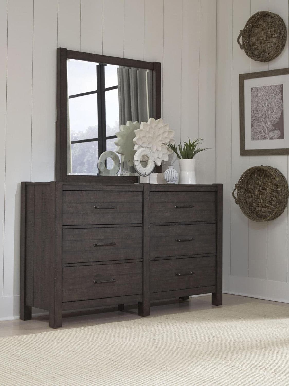 Mill Creek Collection Carob Dresser.