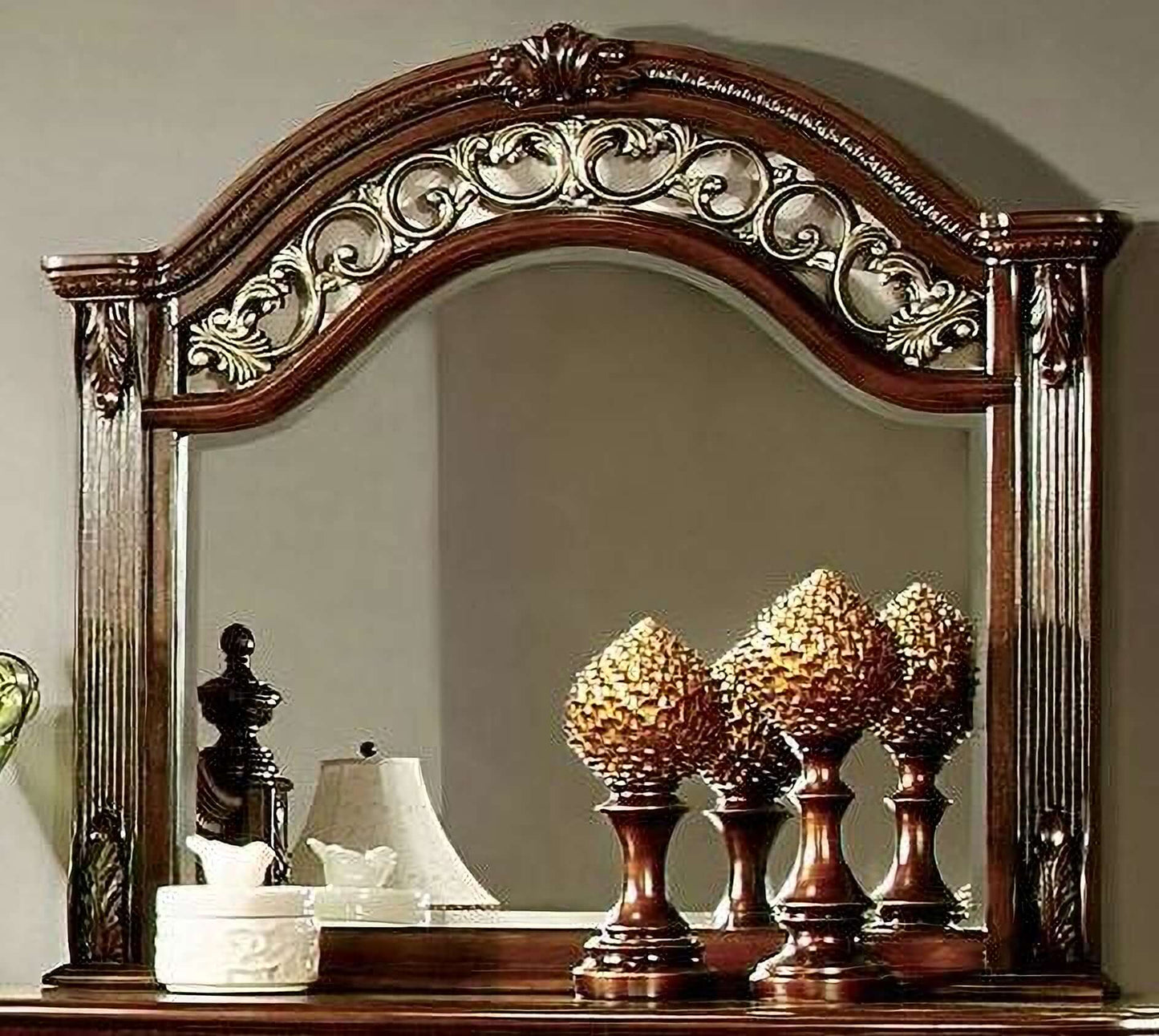 Flandreau Brown Panel Bedroom Set