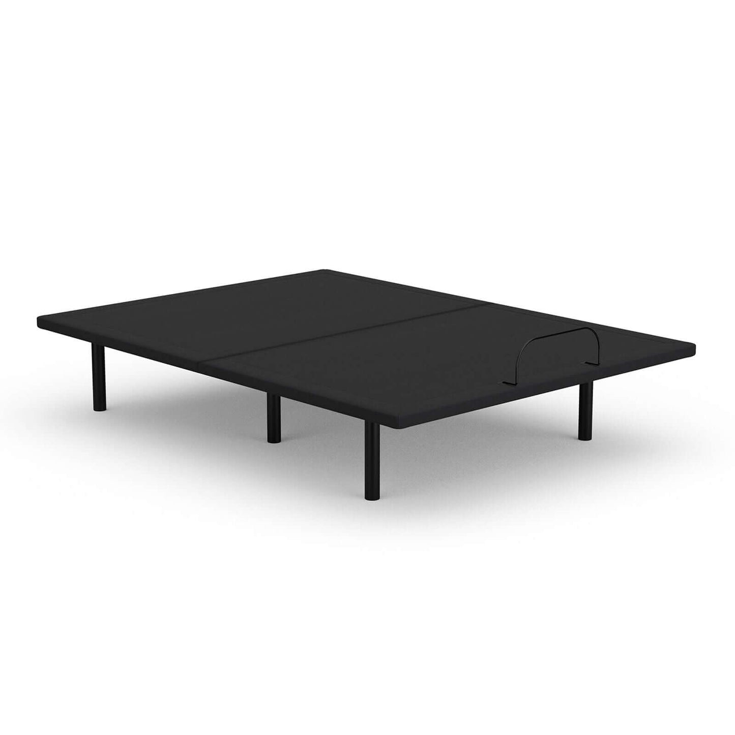 R400™ Adjustable Power Base in black, featuring a sleek design and sturdy legs, perfect for enhanced sleep comfort.