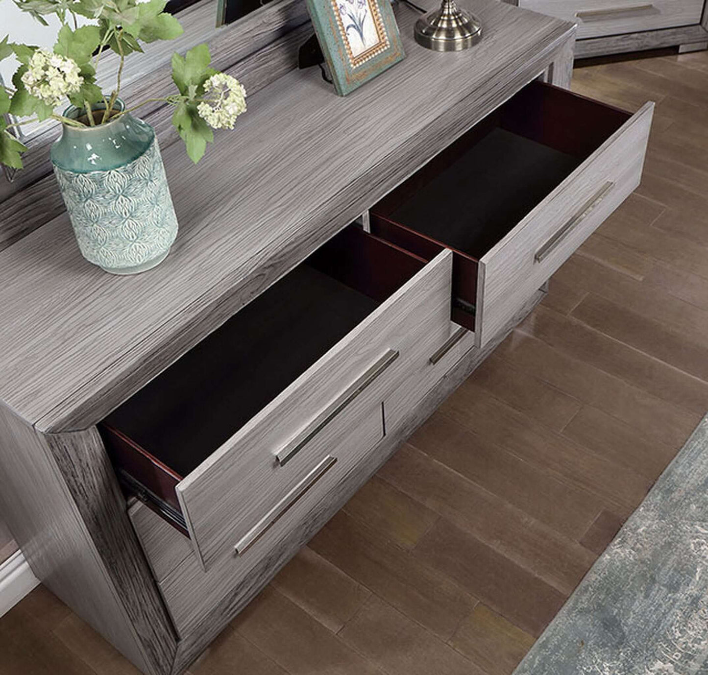 Raiden Dresser In Gray