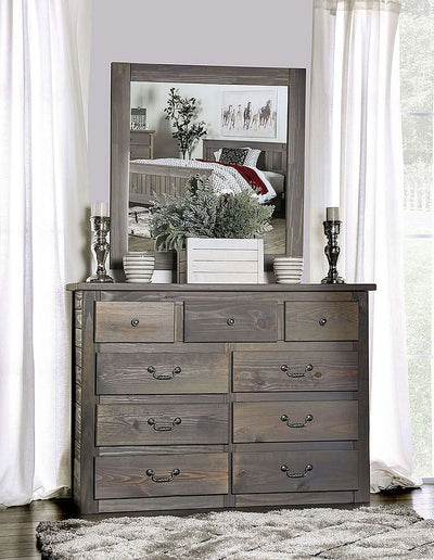 Rockwall Weathered Gray Dresser