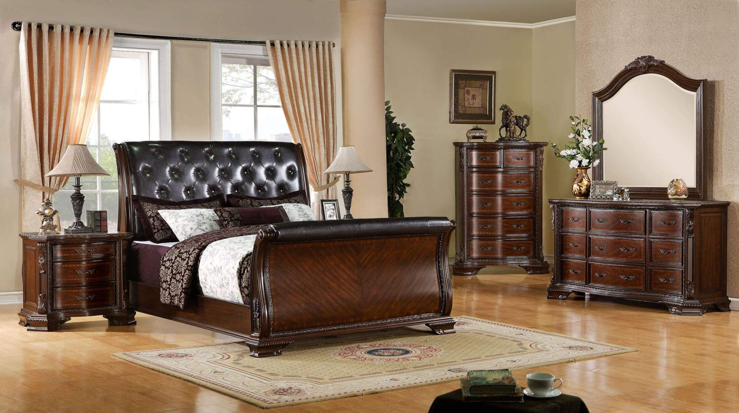 South Yorkshire Brown Cherry Mirror