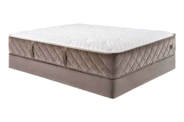 Chattam & Wells Miramare Luxury Firm 13" Mattress in elegant quilted design, showcasing quality craftsmanship and comfort.