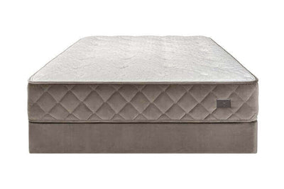Chattam & Wells Miramare Luxury Firm 13" Mattress, elegantly designed with a plush, quilted surface and sturdy base.