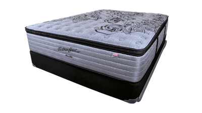 Eastman House Micah Medium Firm Euro Top 14.5" Mattress showcasing stylish quilted design and temperature-regulating cotton cover.