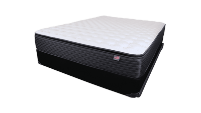 Eastman House Spruce Medium Pillow Top 11" Mattress with breathable design for comfort and support.
