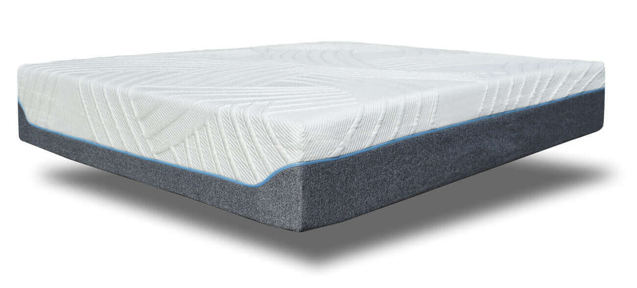 Twin XL Venus Luxe Hybrid Gel Memory Foam Mattress with cooling cover and pocketed coils, 13 inches thick.
