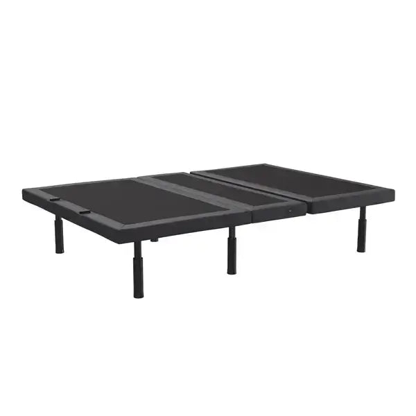 Rize® Remedy III Adjustable Base with customizable features and sturdy legs for enhanced sleep comfort.
