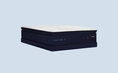 Low Profile 5" Flat Foundation by Stearns & Foster, showcasing premium support and elegant design for a restful sleep experience.